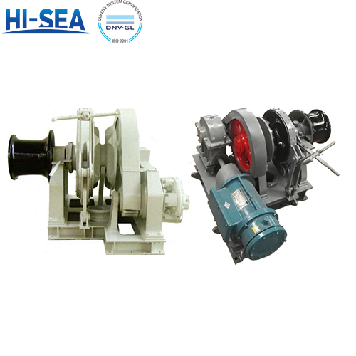 The difference between marine hydraulic anchor windlass and electric anchor windlass